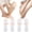 K, variant on Harpily 4 Pack No Show Socks For Women Low Cut Ice Silk Thin Anti Slip Breathable Invisible Silicone Socks For Casual Shoes Daily Wear