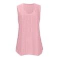 thumbnail image 7 of FAHXNVB Women's Eyelet Cotton Linen Tank Tops Scalloped Trim Sleeveless Casual Loose Fit Shirts Lightweight Summer Outings Blouse, 7 of 7