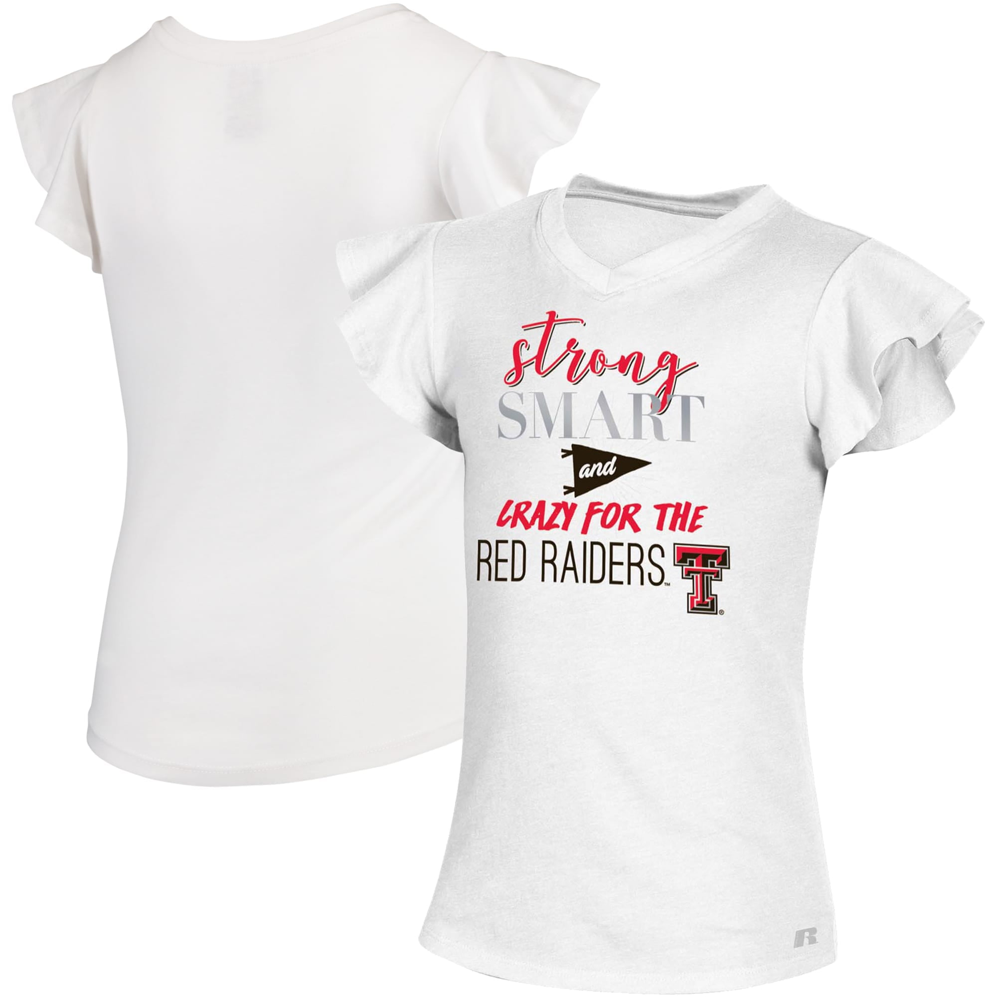 Texas Tech Red Raiders Ruffle Sleeve 
