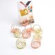 thumbnail image 2 of unbranded 20Ud Clips Para Carteles Y Notas Dorados Con En Espiral Para Uso En Fiestas, 2 of 8