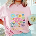 thumbnail image 3 of Let Kindness Bloom T-Shirt, Be Cool Be Kind Retro Flower Shirt, Inspiration Women T Shirt, Aesthetic Floral Kindness Tee, Cute Gift for Her, 3 of 7