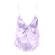 thumbnail image 2 of Gibobby Pijamas mujer invierno Pijama sexy de dos piezas con tirantes huecos sin espalda para mujer, ropa para el , traje de pijama(Morado,XL), 2 of 5