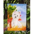 thumbnail image 3 of Carolines Treasures CK1930GF Drapeau Fall Westie Garden Size, 3 of 3