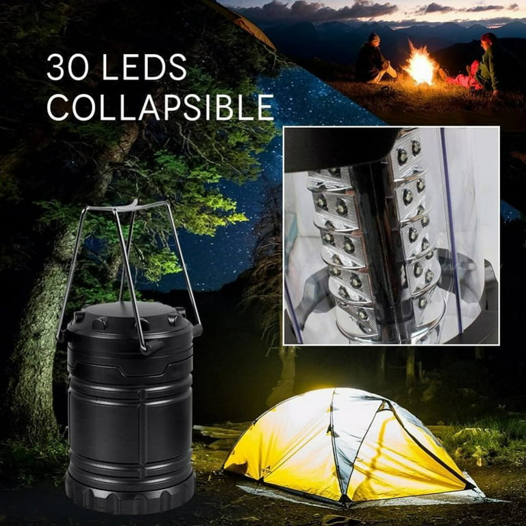 1pc Battery Powered LED Camping Lantern Flashlight, COB Hand Lamp for  Hurricane Supplies, Survival Kits, Camping Accessories, Power Outages