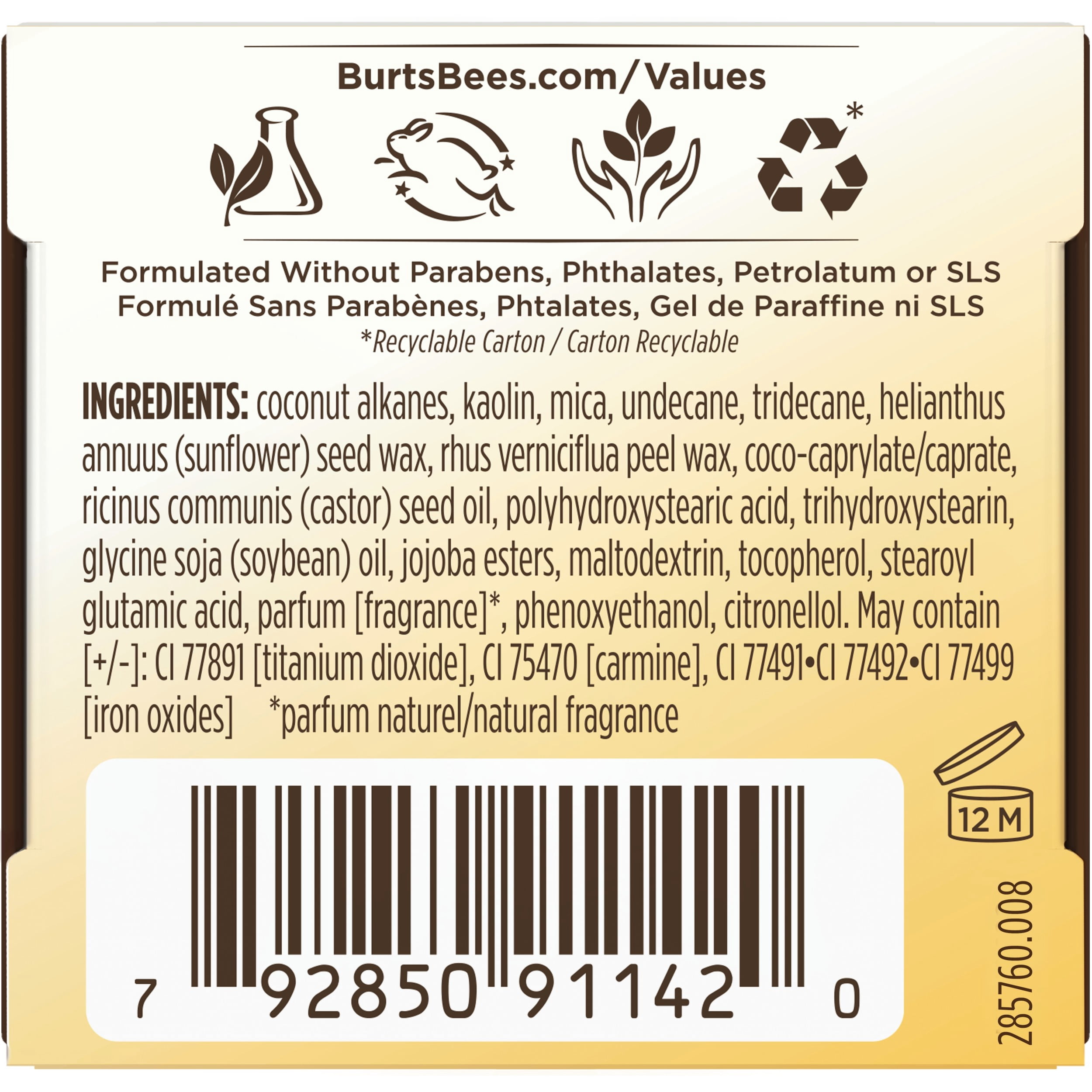 Burt's Bees Eye Shadow Primer, Neutral Ultra Sheer/Translucent Beige Color - 0.25 Ounce