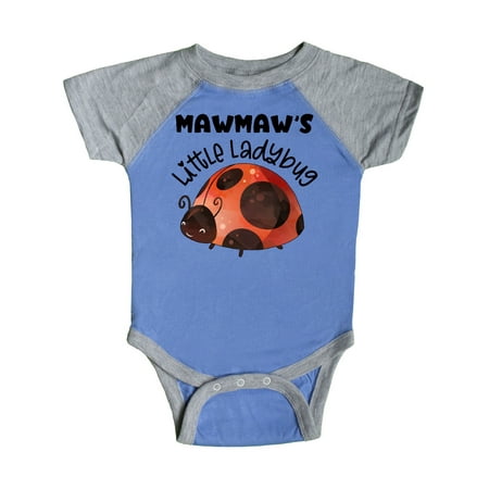 

Inktastic Mawmaw s Little Ladybug Gift Baby Boy or Baby Girl Bodysuit