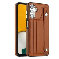 Dteck for Samsung Galaxy A25 5G Case, Galaxy A25 Wallet Case with Kickstand Leather Card Holder, Phone Protective Back Cover for Samsung Galaxy A25 5G,Brown
