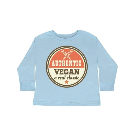 

Inktastic Vegan Eating Vegetarian Gift Gift Toddler Boy or Toddler Girl Long Sleeve T-Shirt