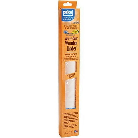 UPC: 0075269009101 | Pellon 725 Heavy-Duty Fusible Web Fabric Interfacing 15 x 3 Yards Precut White