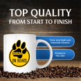 Bliss Monkey Co. Paws On Board Coffee Mug Dog In Car Fur Baby On