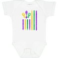 thumbnail image 3 of Inktastic Mardi Gras Flag 2 Boys or Girls Baby Bodysuit, 3 of 5