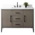 thumbnail image 5 of Vanity Art 48” Single Sink Bathroom Vanity Cabinet with Ceramic Countertop, 5 of 9