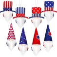 thumbnail image 1 of Pack Independence Day 4th of July Hanging Decorations, Patriotic Gnomes, Elf Plush for Veterans Day, Home Wall Decor, 1 of 4