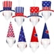 thumbnail image 1 of Pack Independence Day 4th of July Hanging Decorations, Patriotic Gnomes, Elf Plush for Veterans Day, Home Wall Decor, 1 of 4