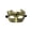 A004- Gold, variant on Mens Masquerade Mask Venetian Masquerade Masks 7 Inch Mardi Gras Mask for Men Silver Ancient Style for Masquerade Party Halloween, 1 Pack