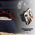 thumbnail image 5 of Hitch Cover Fits For 2-Inch Hitch,Three Cows Close-Up Portraitrubber Trailer Hitch Cover Tube Plug Insert,Car Exterior Accessories, Receiver Tube Hitch Plug, 5 of 6