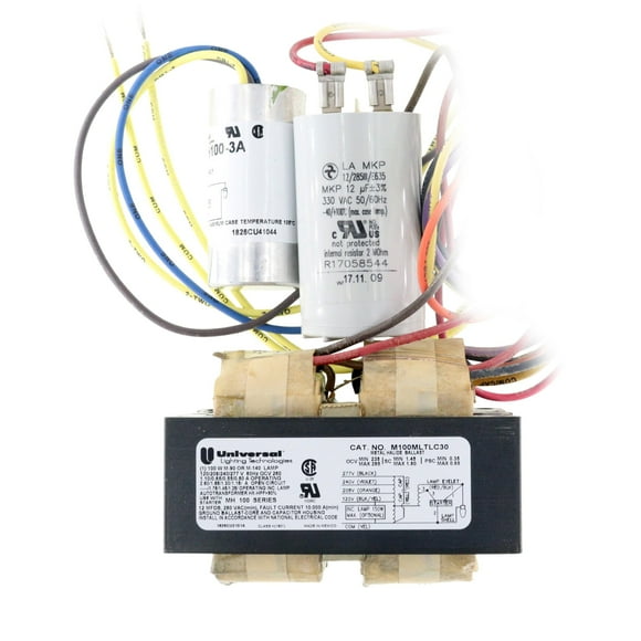 Universal Lighting Technologies M100MLTLC30500K Electronic Fluorescent Ballast, 108-305V AC/120-277V, 30W, 1-Lamp, Instant Start
