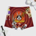thumbnail image 3 of Looney Tunes Cartoons Mens Boxer Briefs Active Stretch Breathable Underwear, Comfortable Gym Boxer Briefs, 3 of 7