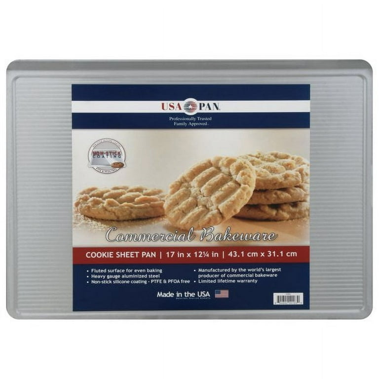 USA Pan Nonstick Cookie Sheet Pan, 18 x 14