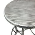 thumbnail image 2 of Arthur Rétro Acier Tournant Réglable Hauteur Tabouret - Vintage Pewter, 2 of 2