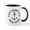 White/Black Inside, variant on CafePress - Summer East Hampton New York Mugs - 11 oz Ceramic Mug - Novelty Coffee Tea Cup