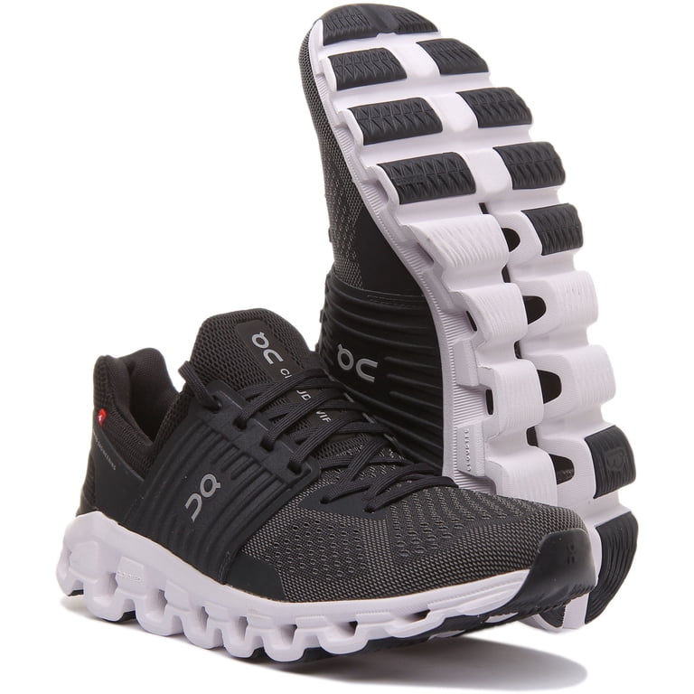 On Running Cloudswift Shoes Black and White Men\'s 8 On Men main image 4