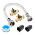 thumbnail image 2 of Kuntesetty Boat Pump Converter Winterization Kit RV Pump Converter Winterizing Part RV Full 6Pcs, 2 of 10