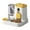 Yellow, variant on 2-in-1 Pet Feeder And Water Dispenser Automatic Pet Dry Food And Water Dispenser Set for Small Medium Cats Dogs