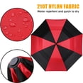 thumbnail image 5 of G4Free 62 Inch Portable Golf Umbrella Large Oversize Double Canopy Vented Windproof Waterproof Automatic Open Stick Umbrellas for Men Women, 5 of 10