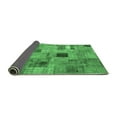 thumbnail image 2 of Ahgly Company Indoor Rectangle Patchwork Emerald Green Transitional Area Rugs, 8' x 10', 2 of 4