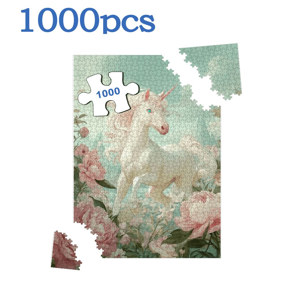A Box of (1000pcs) Adult Puzzles, animal Landscape Theme, High Difficulty, Suitable for Adults, Family Entertainment, Home Decoration.29.4*19.6 in