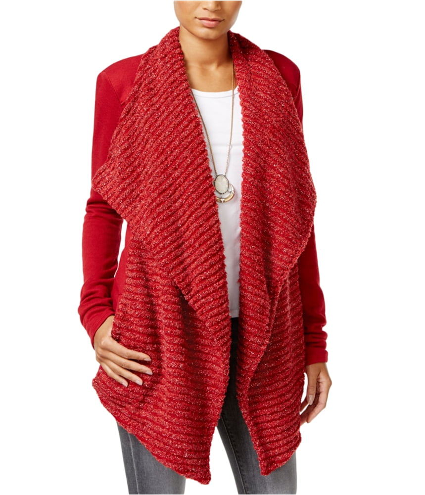 womens draped cardigan