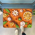 thumbnail image 3 of Diatomaceous Foot Mat Non-slip Rectangle Creative Water Absorption SPA Bathtub Rug Pad, 3 of 5