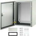 thumbnail image 1 of VEVOR Steel Electrical Box Electrical Enclosure Box 16x12x8'' Carbon Steel IP65, 1 of 9