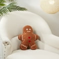 thumbnail image 3 of Saro Lifestyle Gingerbread Warmth Poly Filled Throw Pillow, 3 of 3