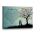 thumbnail image 4 of Beautiful Crazy Canvas Wall Art – Romantic Quote Print for Couples – Country Love Song Inspired Decor – Bedroom or Anniversary Gift – Ready to Hang, 4 of 4