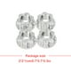 thumbnail image 5 of Bewildely Tuercas de brida RC de 4 piezas, pieza de actualización profesional, Kit de accesorios de actualización de ajuste automático práctico, Kits de construcción modelo Plata Bewildely FN001743-05, 5 of 6