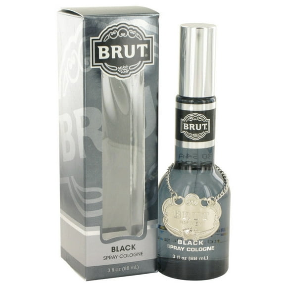 Brut Black/Faberge Cologne Spray Glass 3.0 Oz (M)