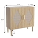 thumbnail image 3 of QinaQin Gabinete moderno de almacenamiento con 5 cajones, base elevada y paneles texturizados, ideal para recámara, sala o entrada, 3 of 9