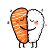 thumbnail image 3 of Cartoon Sushi Theme Stickers, Waterproof Sushi Theme Sticker for Water Bottle Laptop Phone Cases Planner Skateboard Luggage Helmet Party Favor Decor, Ideal for Adults Teens Teacher Rewards, 3 of 9