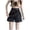 Z1Grey, variant on Womens Asymmetrical Denim Style A-Line Skort Single Built-in Liner Casual Summer Fashion Bottoms