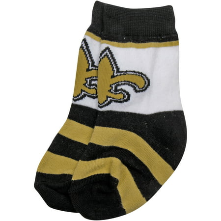 New Orleans Saints For Bare Feet Toddler Rugby Block Socks - No
