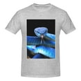 thumbnail image 4 of Bingfone Blue Viper Snake Men'S Loose Fit Short-Sleeve Pocket T-Shirt, 4 of 7
