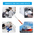 thumbnail image 4 of Miangastore 1 Pce Outil d'Inspection Télescopique Bâton Flexible Pivotant Miroir d'Inspection Rond, 4 of 8