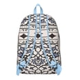 thumbnail image 3 of Vintage Style Bohemian Backpack Unisex, Spacious Boho Bookbag with Front Pocket, Durable Daypack for College, High School, Work, Travel, Vacation, Excellent Gift Choice, 3 of 5