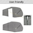 thumbnail image 6 of ALL-CARB Upgraded Extra Thick Grey 4 Layers 27'-30' Travel Trailer RV Cover Camper Cover All-Weather Protection, 6 of 6