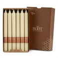thumbnail image 4 of Root 9" Smooth Arista Candles, Ivory - Box of 12, 4 of 5