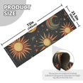 thumbnail image 5 of Yayeee Runner Rug for Bedroom 2'x6' Machine Washable Hallway Non Slip Mat, Sun Moon and Stars Pattern, 5 of 8