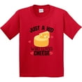 thumbnail image 3 of Inktastic Cheese Lover Kids Youth T-Shirt, 3 of 5