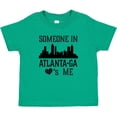 thumbnail image 3 of Inktastic Atlanta Georgia Someone Loves Me Skyline Boys or Girls Baby T-Shirt, 3 of 5